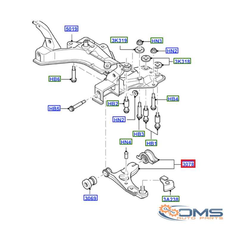 ford focus car parts diagram