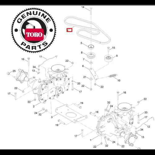 toro timecutter 50 inch deck parts diagram