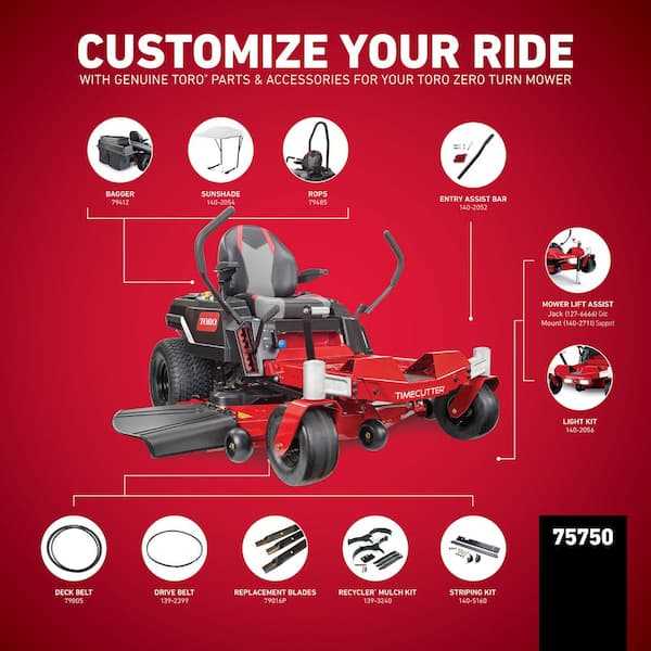 toro timecutter 50 parts diagram