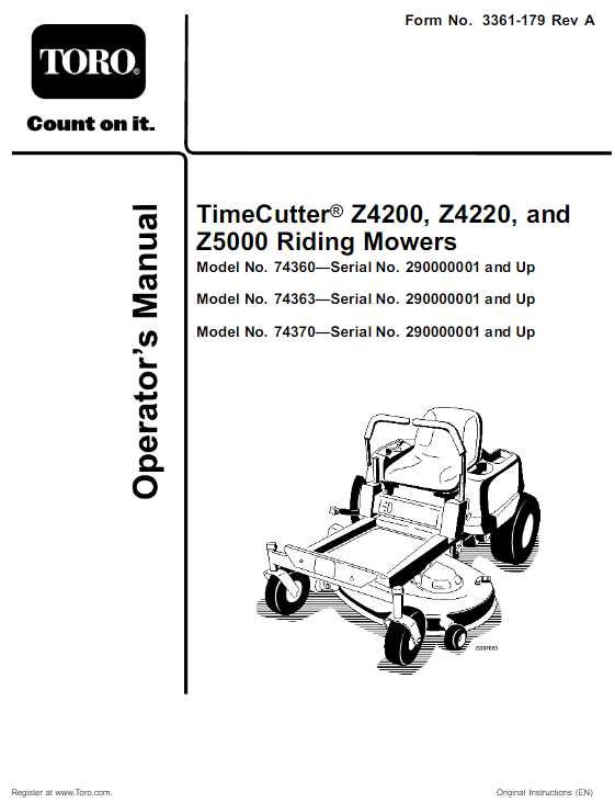 toro timecutter z4200 parts diagram