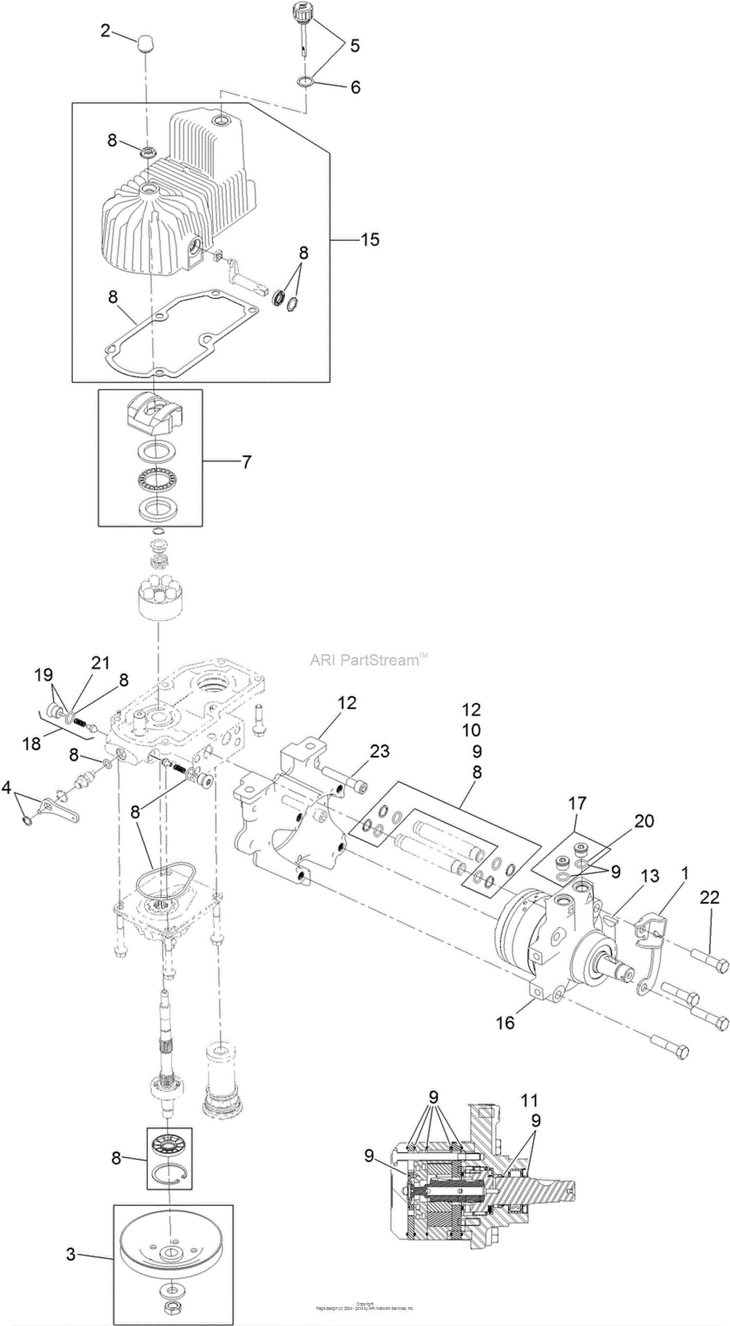 toro z master parts diagram