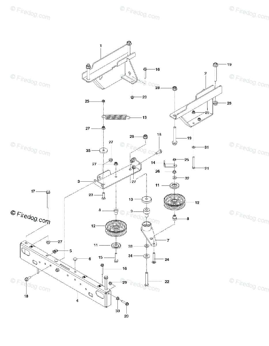 toro zero turn mower parts diagram