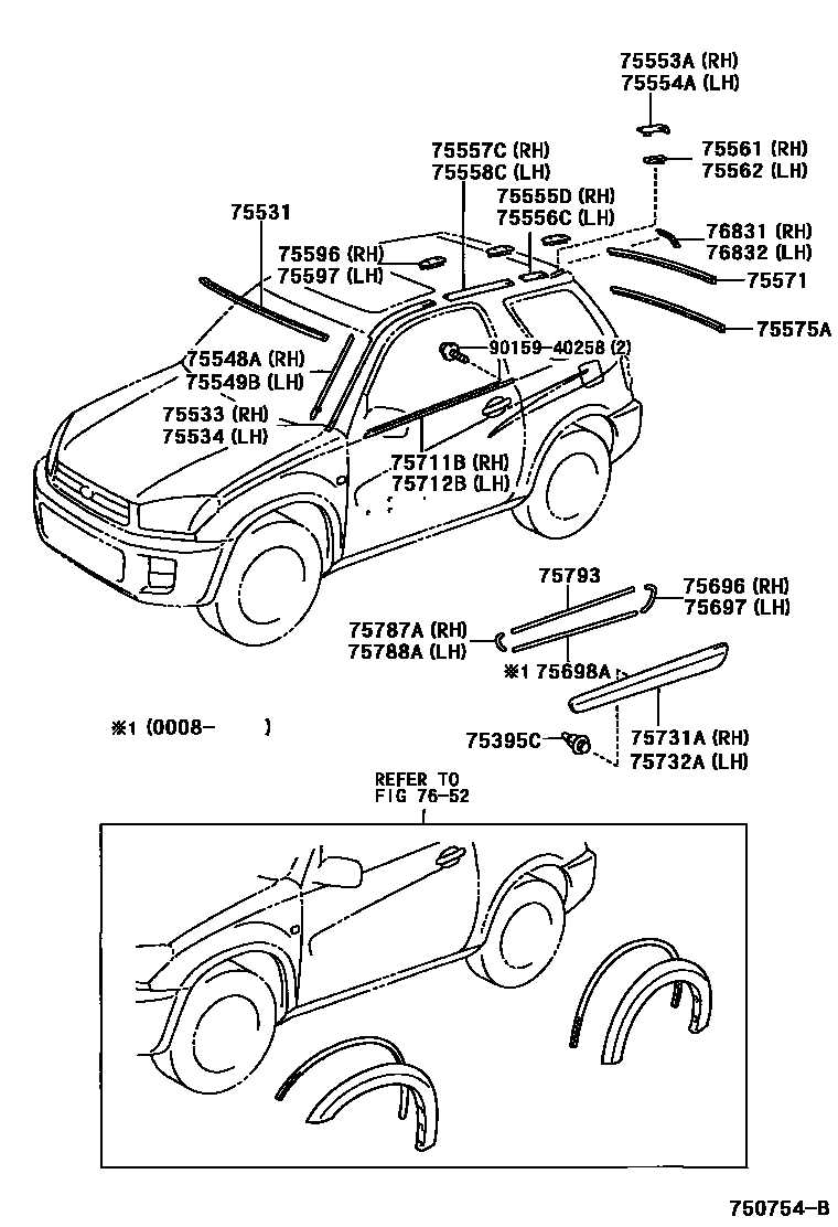 toyota rav4 parts diagram