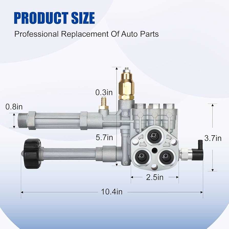 troy bilt 2800 psi pressure washer parts diagram