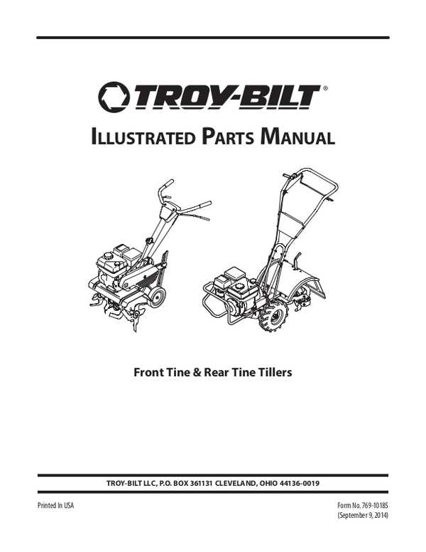 troy bilt tb146ec parts diagram