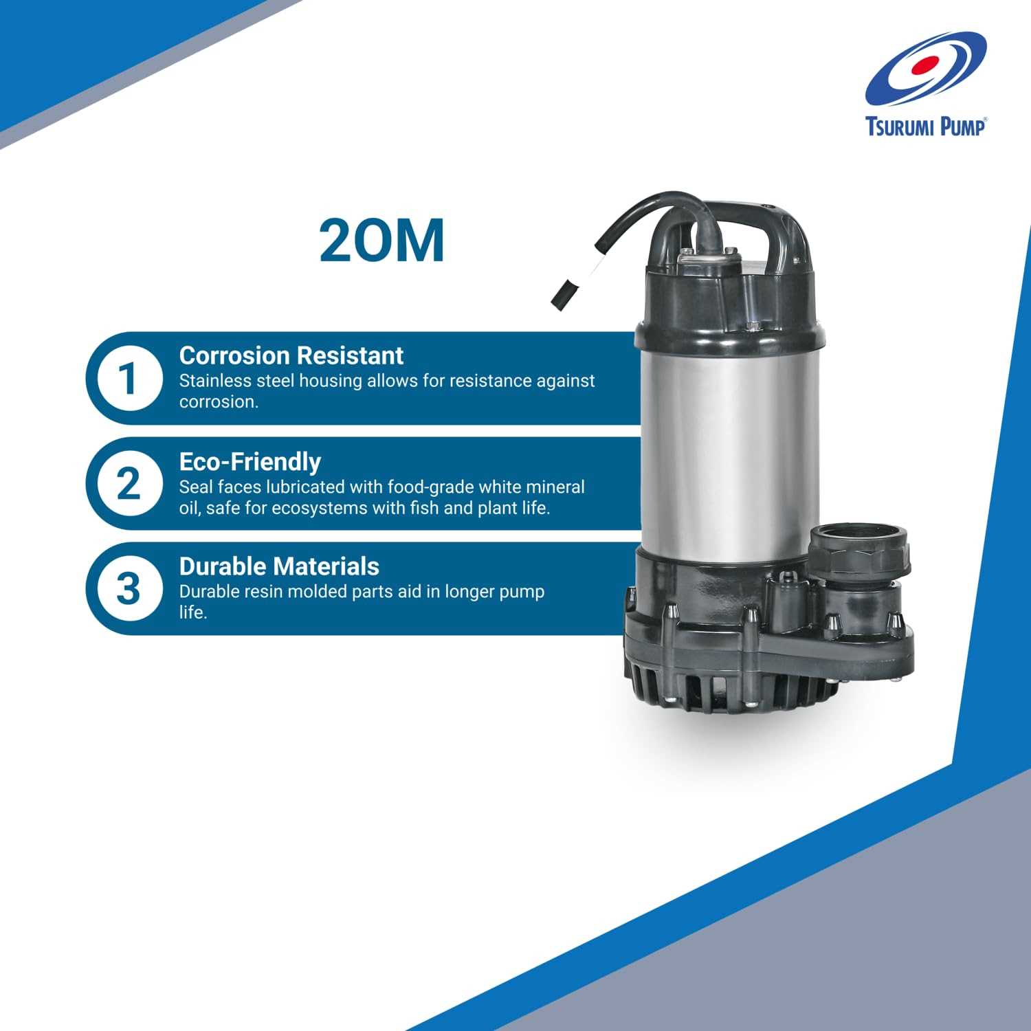 tsurumi pump parts diagram