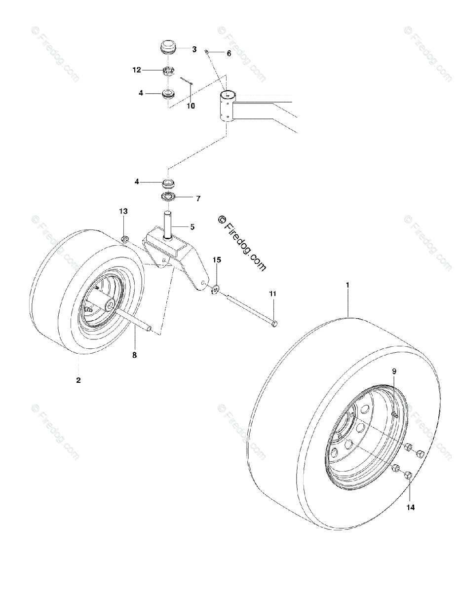 husqvarna zero turn mower parts diagram