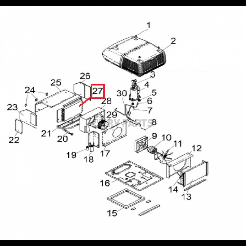 coleman mach ac parts diagram