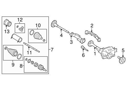 chevy avalanche parts diagram