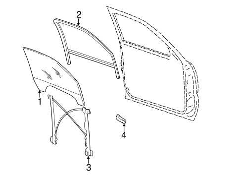 chevy silverado door parts diagram