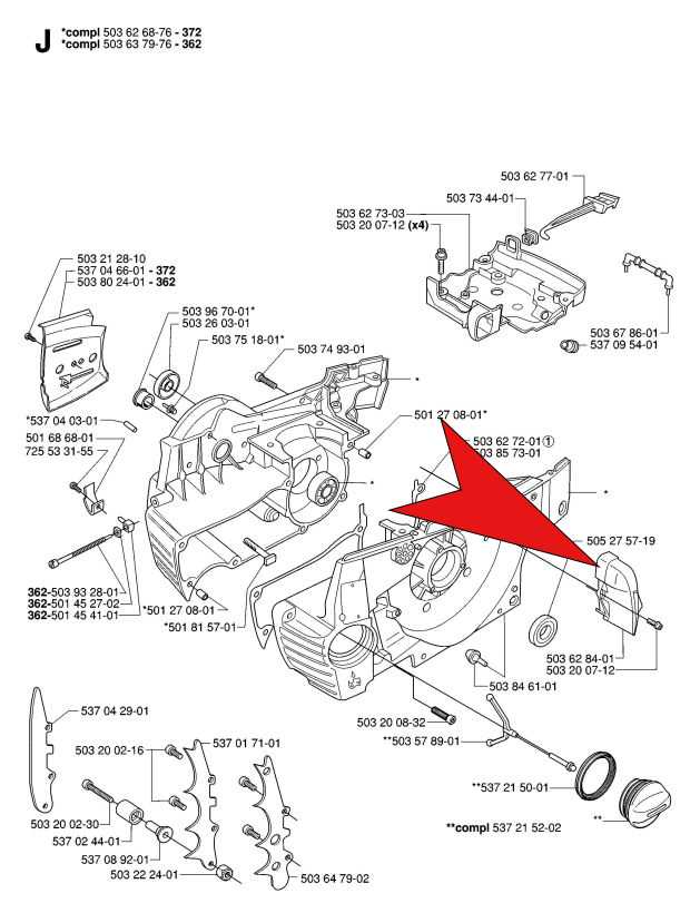 372xp parts diagram