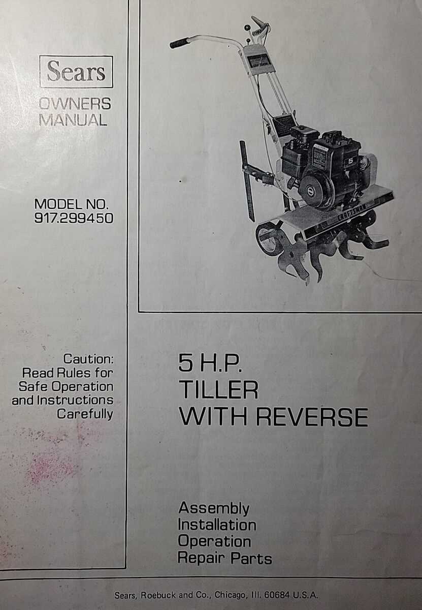 mtd front tine tiller parts diagram