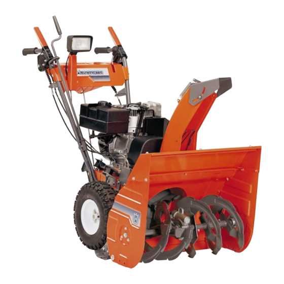 husqvarna snow thrower parts diagram