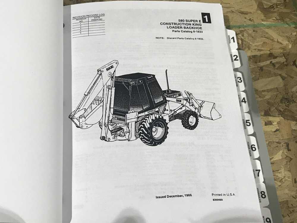 case 580 super e parts diagram