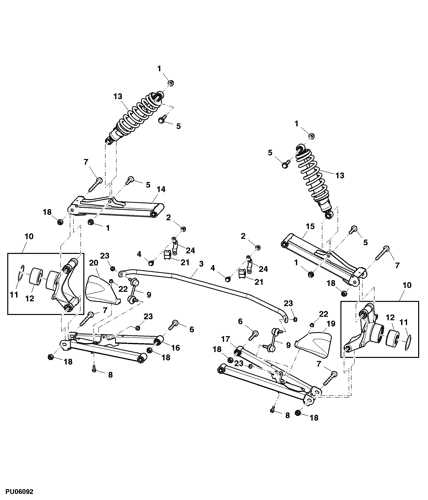 john deere gator 825i parts diagram