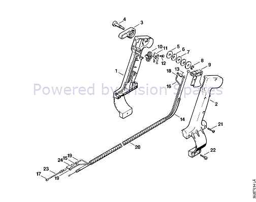 stihl br400 parts diagram