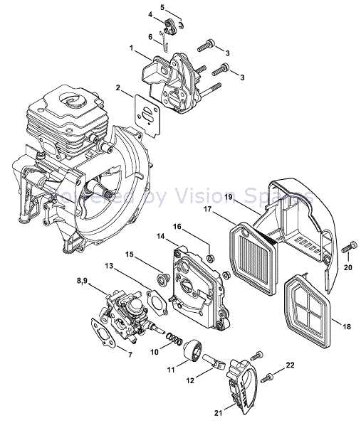 stihl fs 131 parts diagram