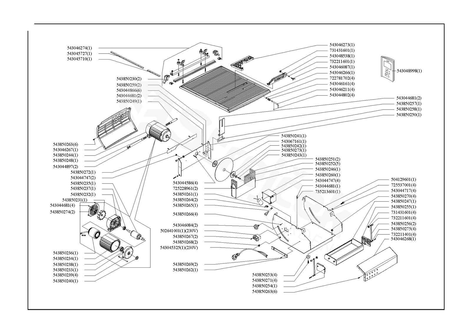 dcs grill parts diagram