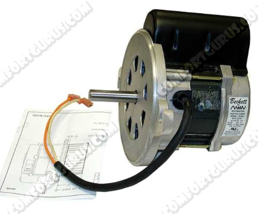 beckett afg oil burner parts diagram