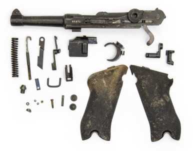 luger parts diagram