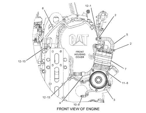 cat c15 engine parts diagram