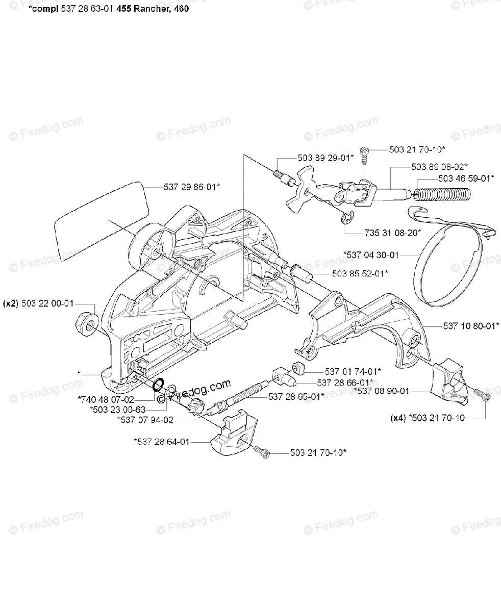 455 rancher parts diagram