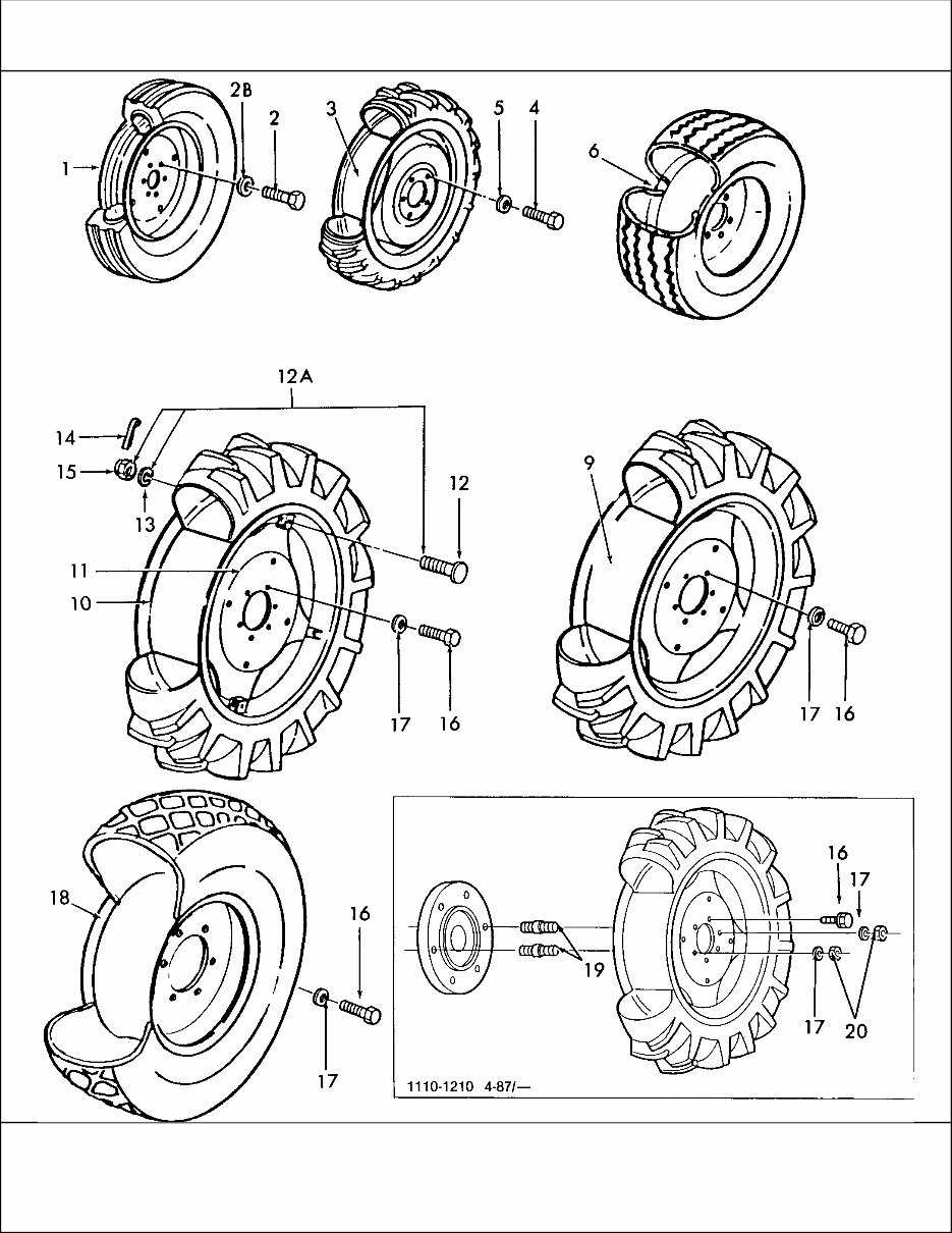 ford 1910 tractor parts diagram