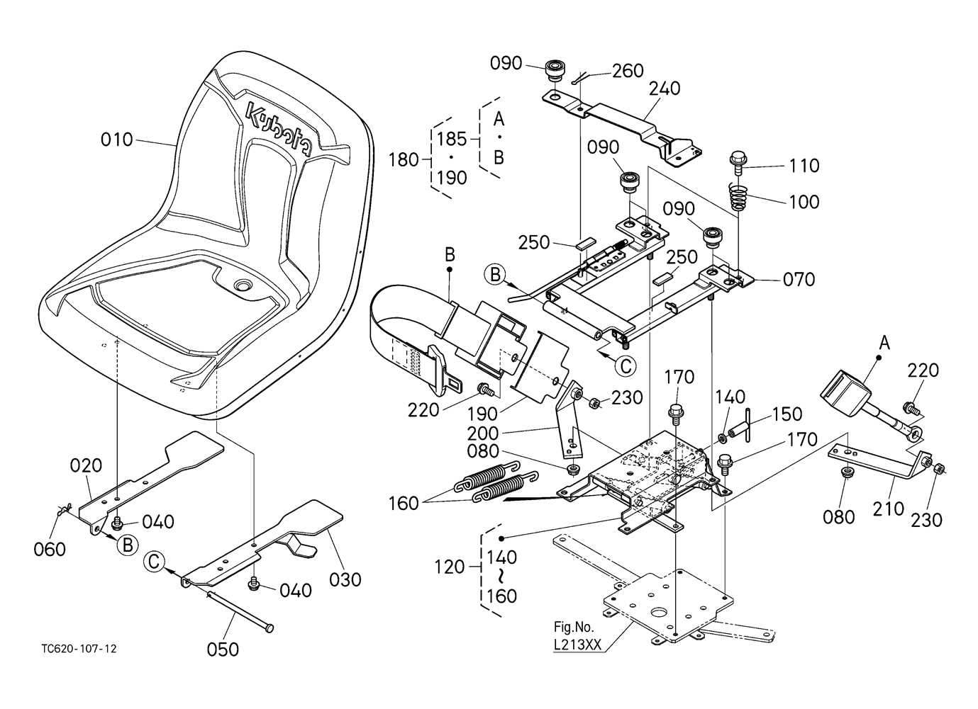 kubota l3010 parts diagram