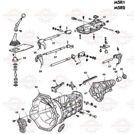 automatic transmission parts diagram