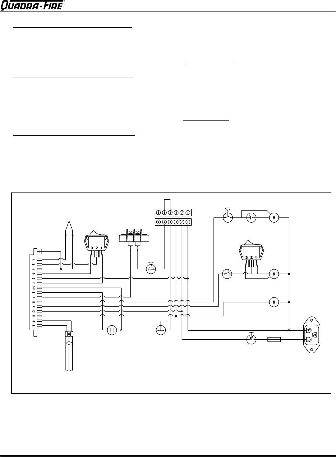 quadra fire 1200 parts diagram