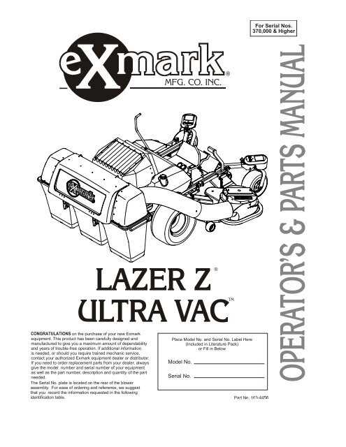 exmark lazer z 60 parts diagram