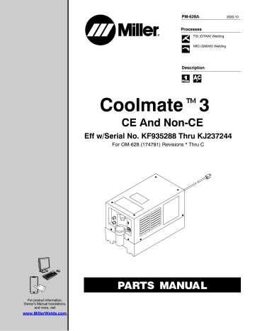 miller aead 200le parts diagram