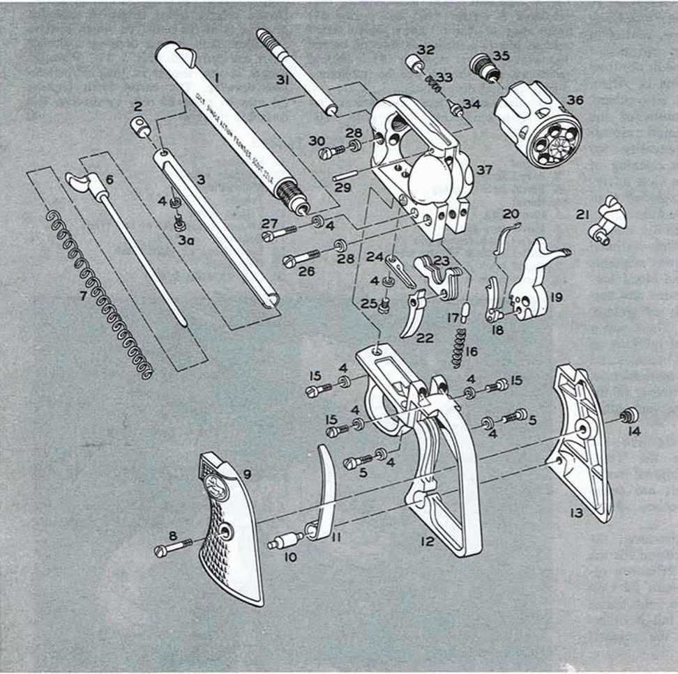 heritage rough rider 22 parts diagram