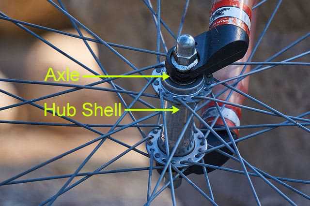 bicycle crankset parts diagram