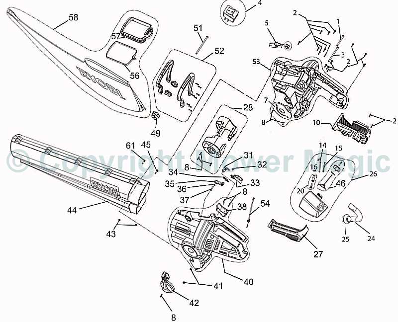 stihl blower bg 86 parts diagram