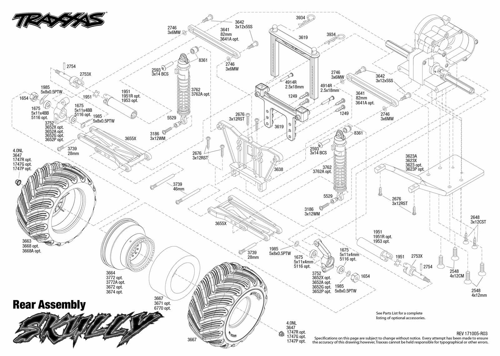 traxxas stampede 2wd parts diagram