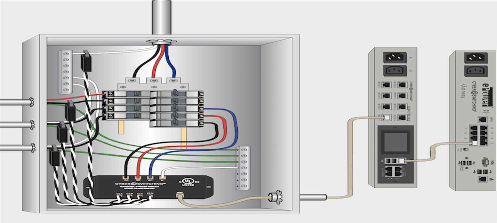 electrical panel parts diagram