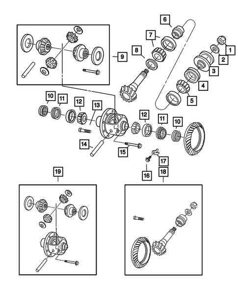 dodge ram 1500 4x4 front end parts diagram