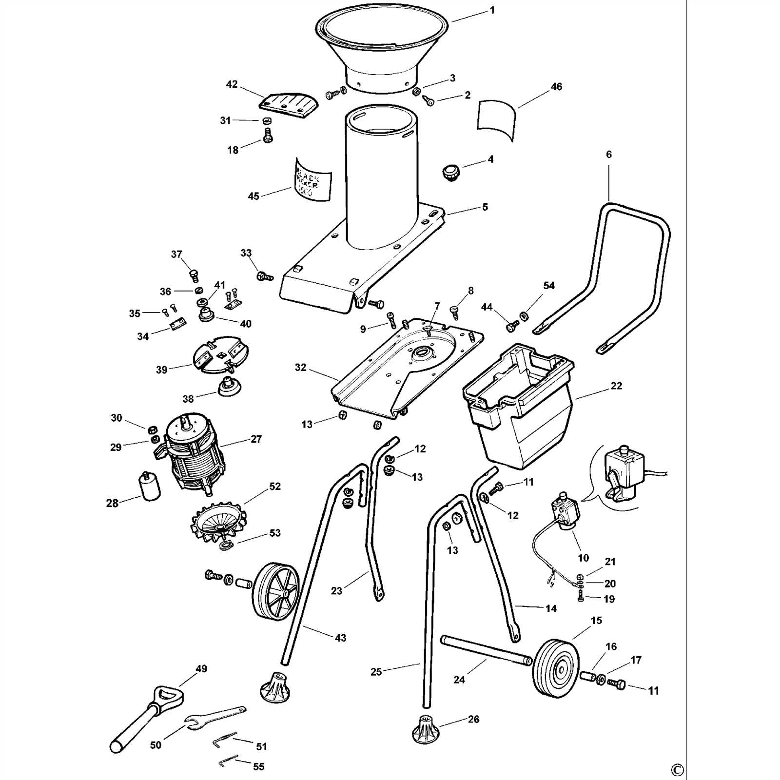 black and decker lst140 parts diagram