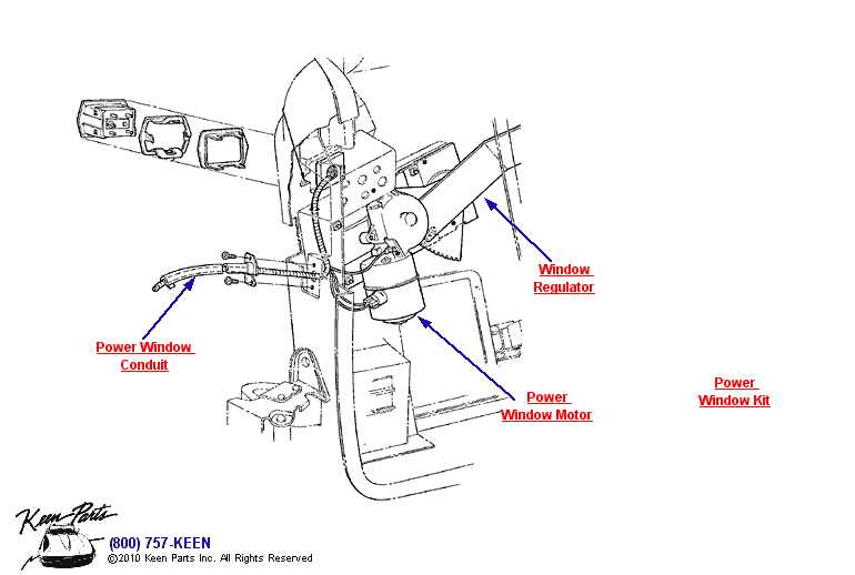 window regulator parts diagram