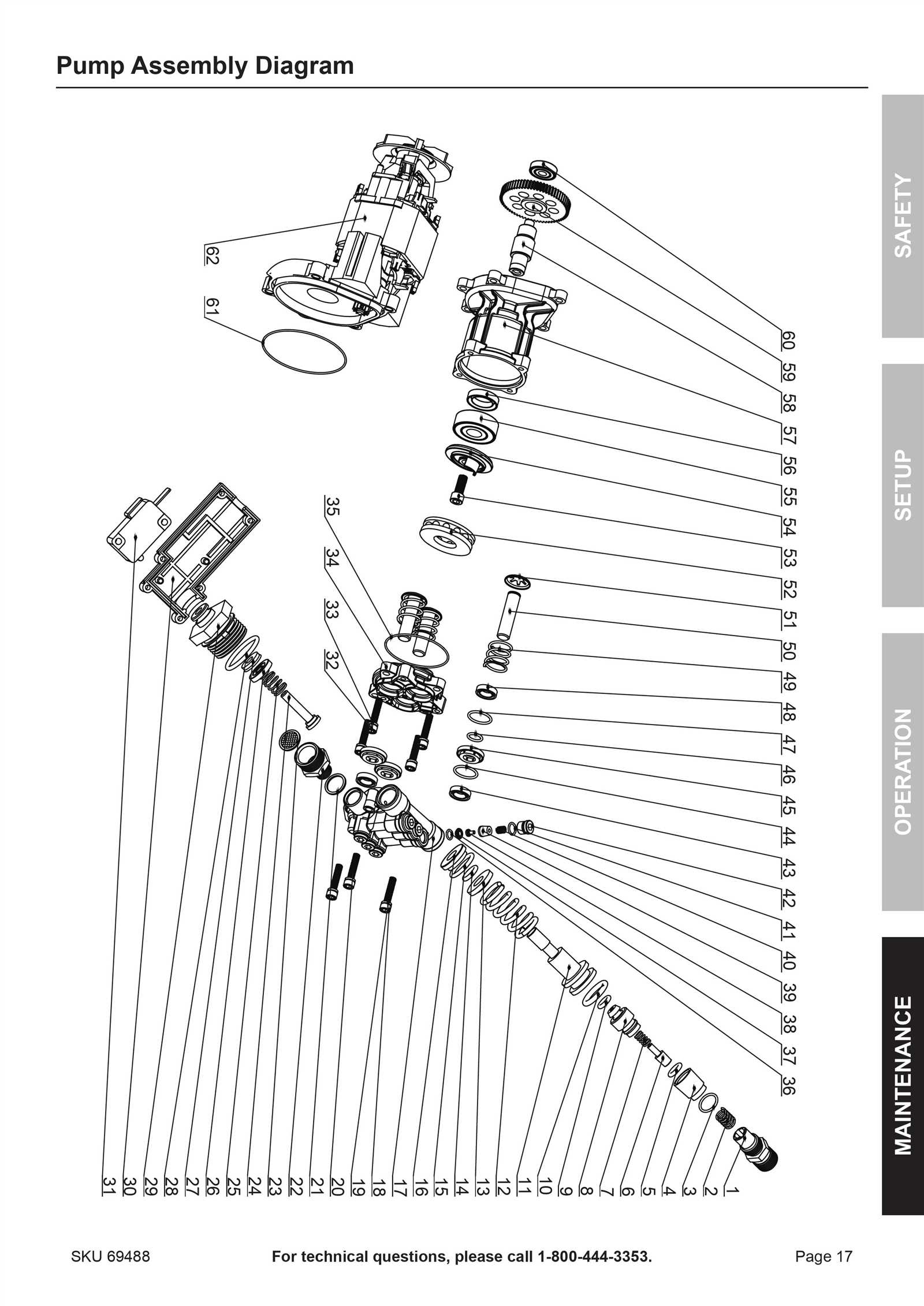 portland pressure washer gun parts diagram