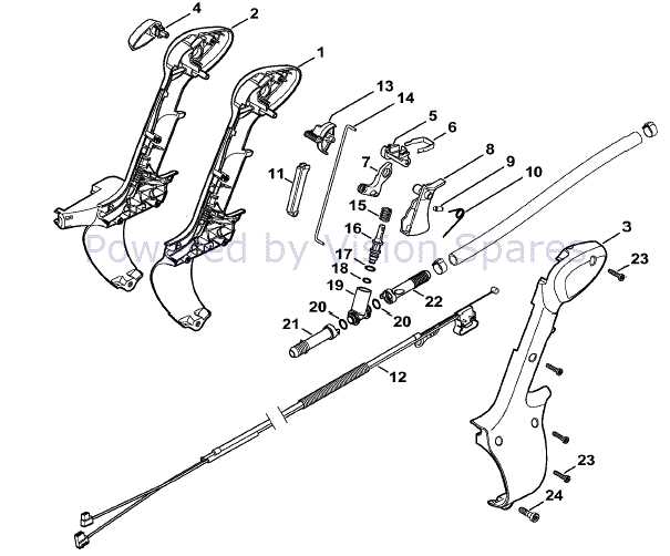 stihl sr 450 parts diagram