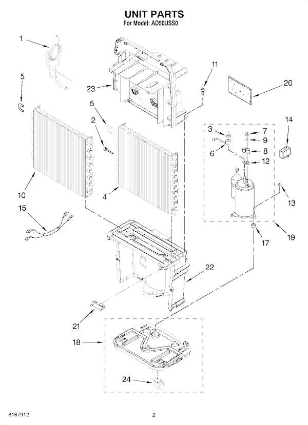 ge dehumidifier parts diagram