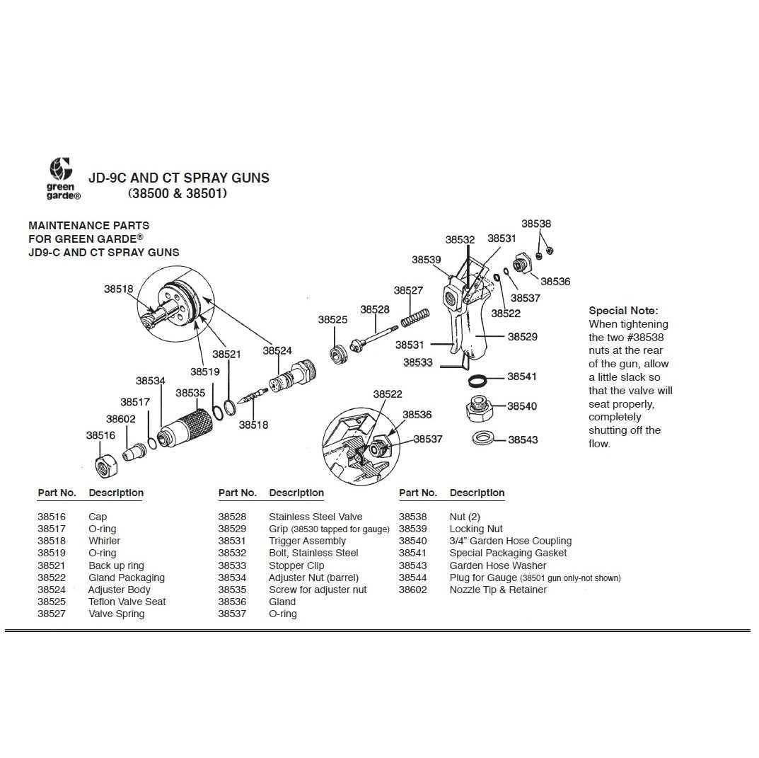 lesco sprayer parts diagram