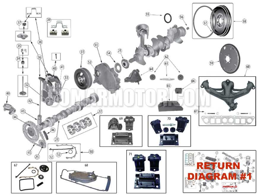 jeep 4.0 engine parts diagram