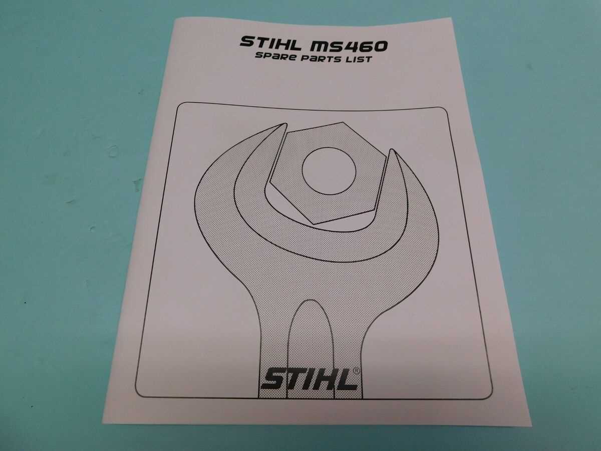 stihl ms 460 parts diagram