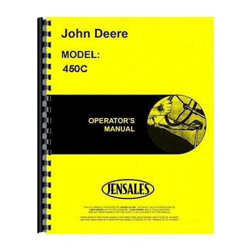 john deere 450c parts diagram