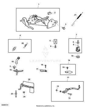 john deere z235 parts diagram