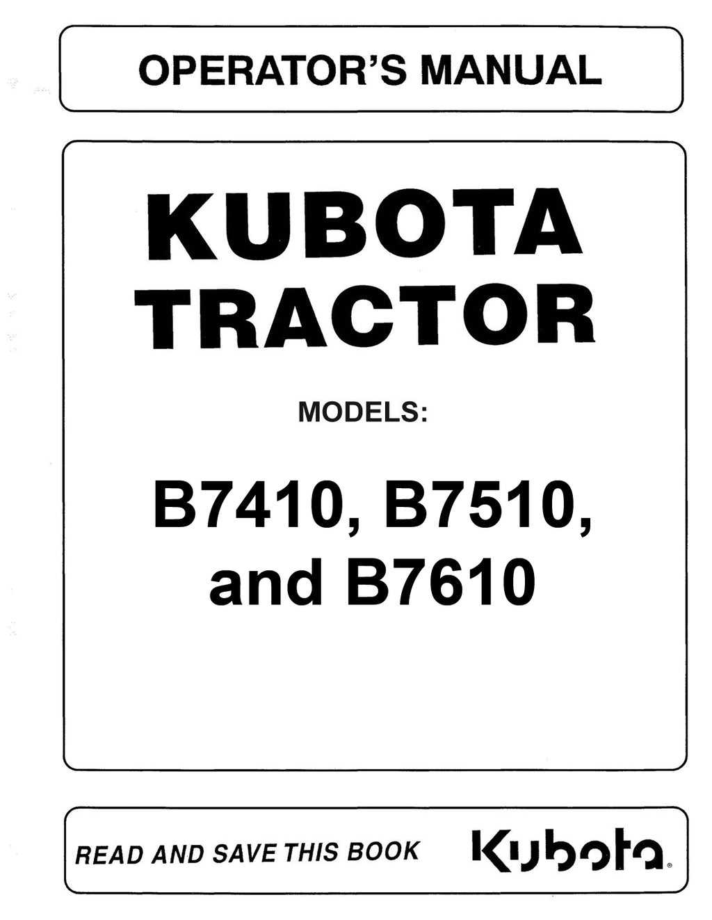 kubota b7510 parts diagram