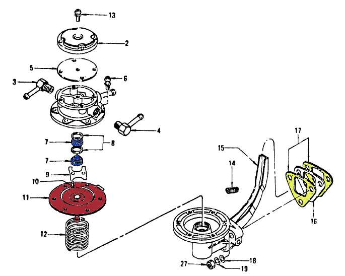 fuel pump parts diagram